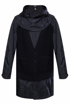 Coat with cardigan effect, zdjęcie 1 Coat with cardigan effect od Burberry